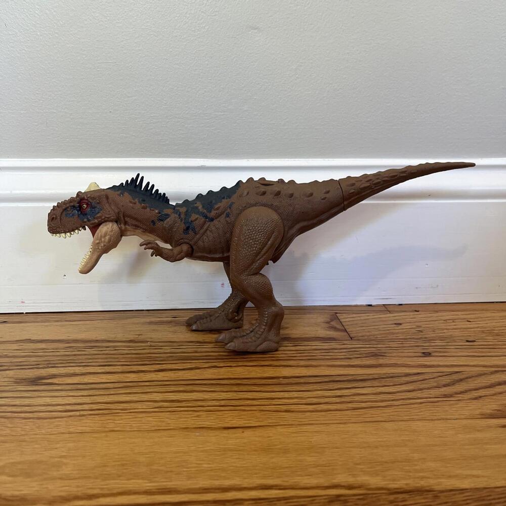 Jurassic World Dominion: RAJASAURUS Dinosaur Figure Roar Strikers Action Sounds